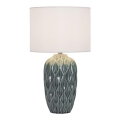 Lámpara de mesa PINEAPLE 1xE27/40W/230V blanca/verde