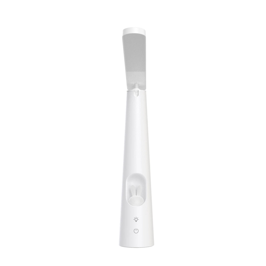 Lámpara de mesa regulable LED táctil BUNNY LED/7W/230V 2700/4000/6500K blanco