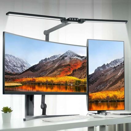 LED Regulable táctil flexible lámpara de mesa POINTIQ LED/24W/230V 3000-6500K CRI 92 negro