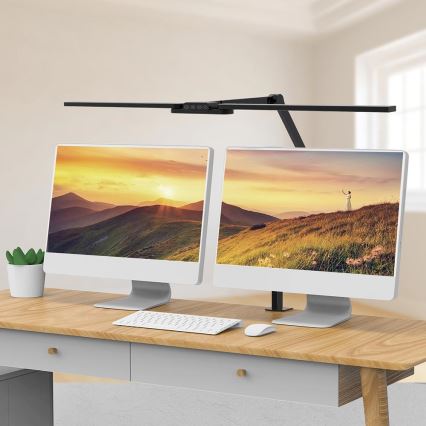 LED Regulable táctil flexible lámpara de mesa POINTIQ LED/24W/230V 3000-6500K CRI 92 negro