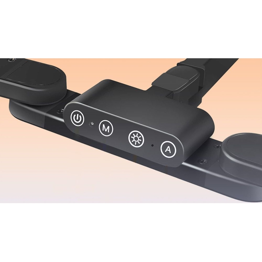 LED Regulable táctil flexible lámpara de mesa POINTIQ LED/24W/230V 3000-6500K CRI 92 negro