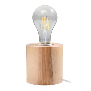 Lámpara de mesa SALGADO 1xE27/15W/230V haya