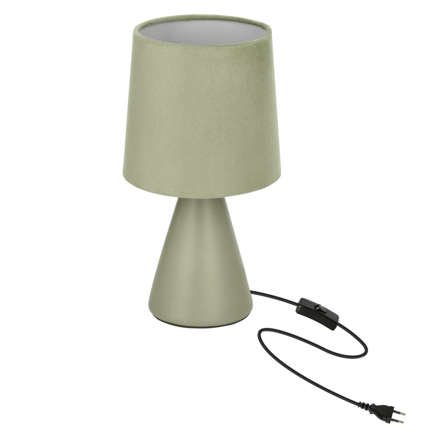 Lámpara de mesa SATTI 1xE14/40W/230V verde