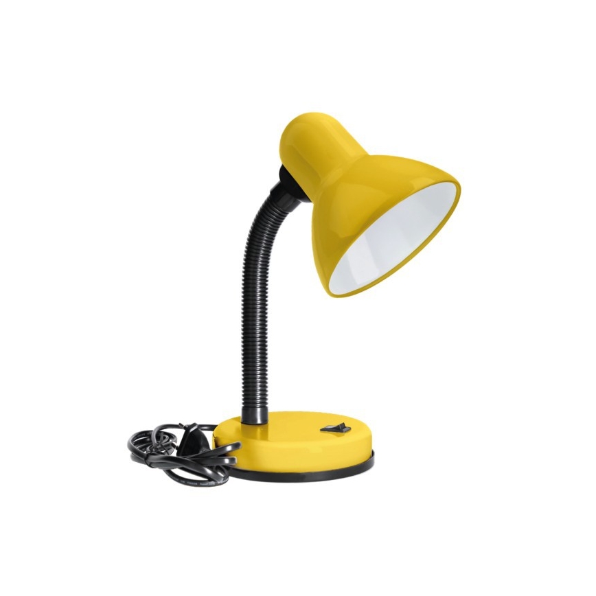 Lámpara de mesa SMIESZEK 1xE27/40W/230V amarillo