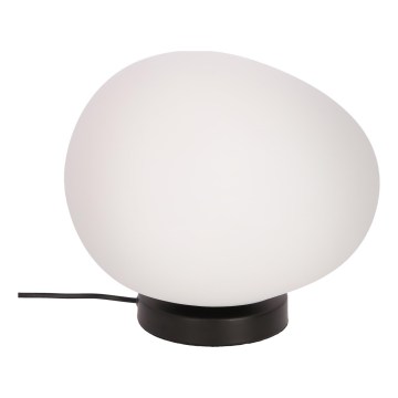 Lámpara de mesa STONES 1xE27/40W/230V negra