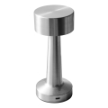 Lámpara de mesa táctil regulable LED SIMPLY LED/5V 2700/4000/6500K 800 mAh cromo brillante