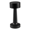 Lámpara de mesa táctil regulable LED SIMPLY LED/5V 2700/4000/6500K 800 mAh negra