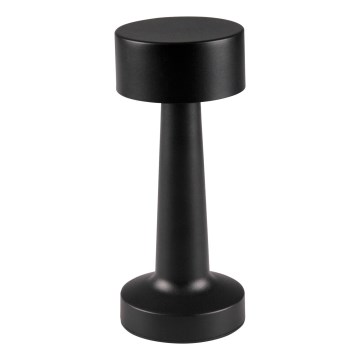 Lámpara de mesa táctil regulable LED SIMPLY LED/5V 2700/4000/6500K 800 mAh negra