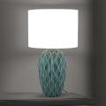 Lámpara de mesa TORTUGA 1xE27/40W/230V verde/blanca