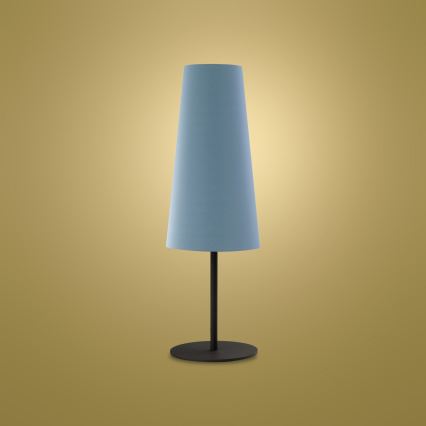 Lámpara de mesa UMBRELLA 1xE27/15W/230V azul