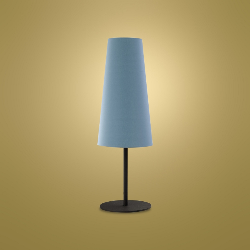 Lámpara de mesa UMBRELLA 1xE27/15W/230V azul