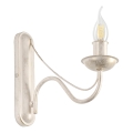 Lámpara de pared ANTON 1xE14/60W/230V blanco patinado