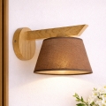 Lámpara de pared ANTONIO 1xE14/40W/230V roble