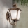 Lámpara de pared exterior AIKO 1xE27/60W/230V IP23 bronce/pátina