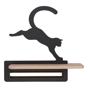 Lámpara de pared infantil LED con estante JUMPING CAT LED/5W/230V,