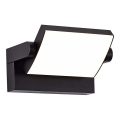 Lámpara de pared LED exterior LED/17W/230V 3000K IP65 negra