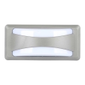 Lámpara de pared LED para exterior LED/12W/230V 6400K IP65
