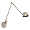 Lámpara de pared LED regulable SAVINA LED/9W/230V beige