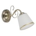 Lámpara de pared LOSANNA 1xE14/40W/230V latón