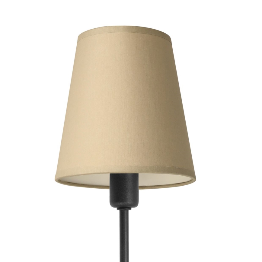 Lámpara de pared MADELA 1xE14/40W/230V beige/negra