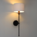 Lámpara de pared MADELA 1xE14/40W/230V blanca/negra