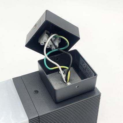 Lámpara de pared para exterior VESPER 1xG9/5W/230V IP44 negra