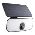 Lámpara de pared solar LED con sensor LED/13W/3,7V 4000K IP65 400 mAh
