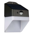 Lámpara de pared solar LED con sensor LED/2W/3,7V 4000K IP65 1200 mAh