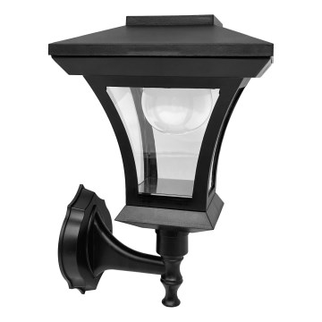 Lámpara de pared solar LED TIRANA LED/1,2V 1800 mAh IP44 negra