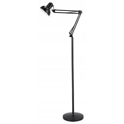 Lámpara de pie 1xE27/40W/230V negra