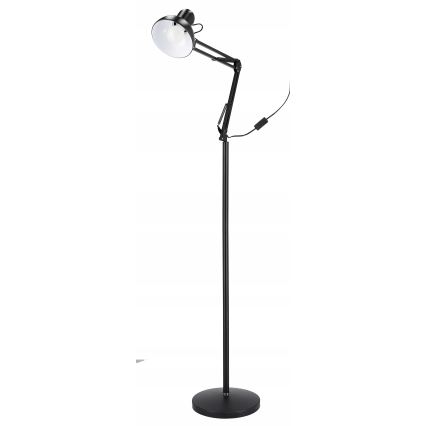 Lámpara de pie 1xE27/40W/230V negra