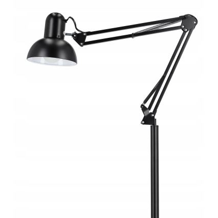 Lámpara de pie 1xE27/40W/230V negra