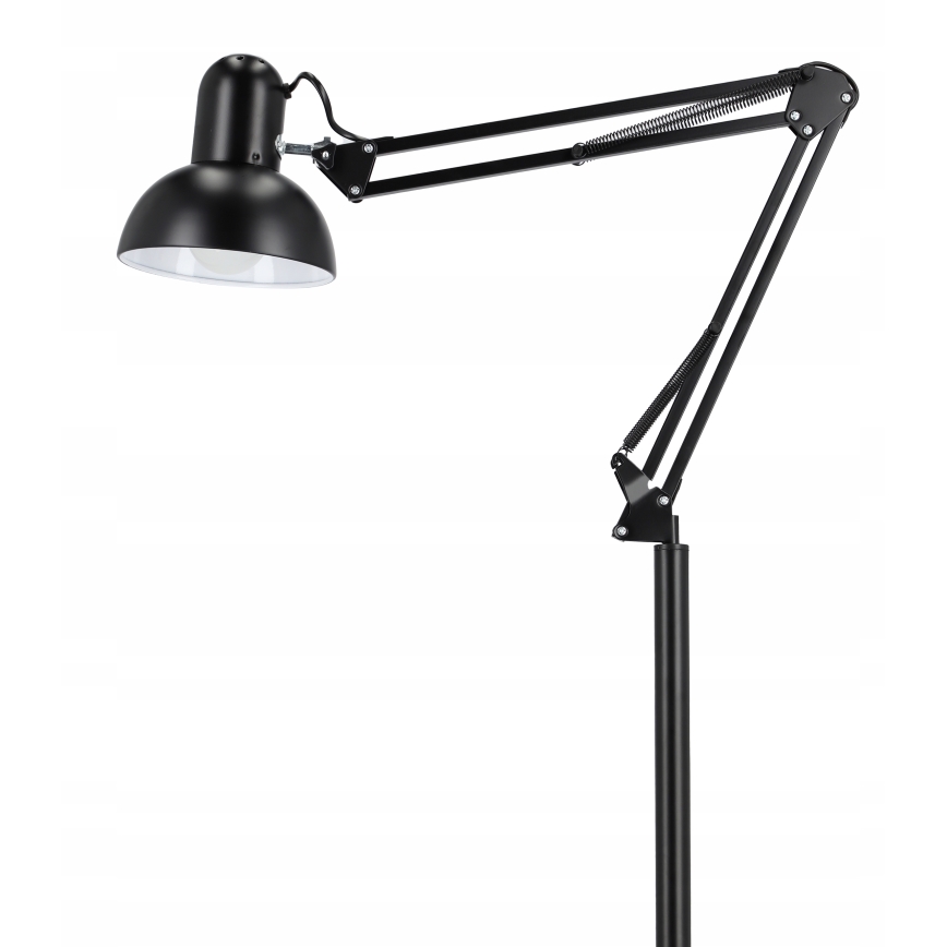 Lámpara de pie 1xE27/40W/230V negra