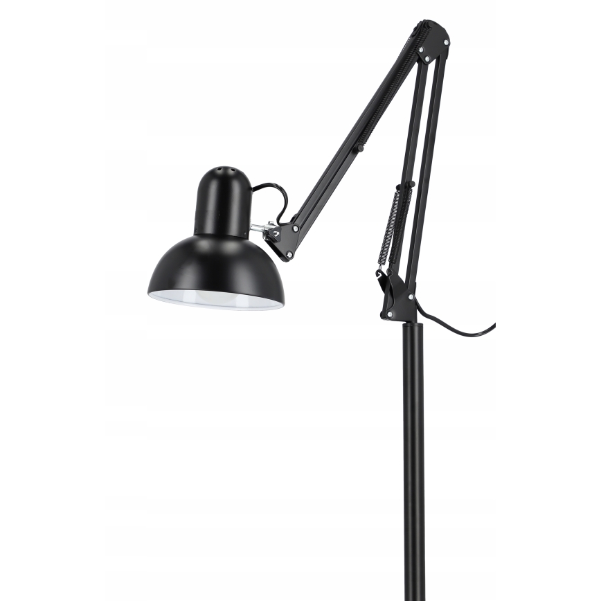 Lámpara de pie 1xE27/40W/230V negra