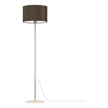 Lámpara de pie ARDEN 1xE27/15W/230V beige/marrón