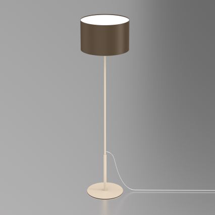 Lámpara de pie ARDEN 1xE27/15W/230V beige/marrón