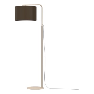 Lámpara de pie ARDEN 1xE27/15W/230V beige/marrón