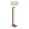 Lámpara de pie AYD 1xE27/40W/230V marrón/beige