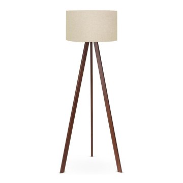 Lámpara de pie AYD 1xE27/60W/230V beige/marrón
