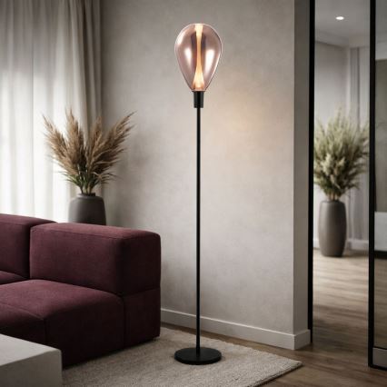 Lámpara de pie DENSO 1xG9/5W/230V cobre/negra