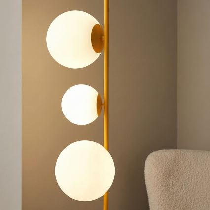 Lámpara de pie ETNO 4xG9/8W/230V naranja