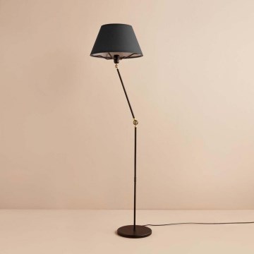 Lámpara de pie flexible AYD 1xE27/40W/230V negra