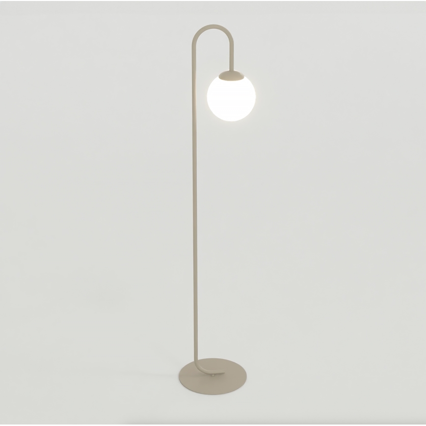 Lámpara de pie FLOR 1xE14/10W/230V beige