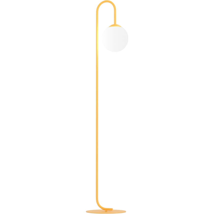 Lámpara de pie FLOR 1xE14/10W/230V naranja