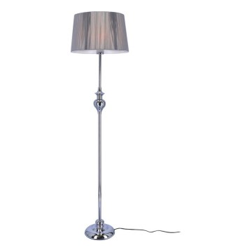Lámpara de pie GILLENIA 1xE27/60W/230V plata