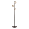 Lámpara de pie LAVA 3xG9/8W/230V bronce/beige ahumado