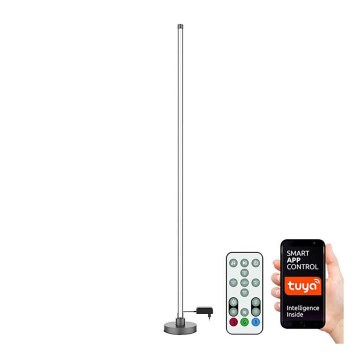 Lámpara de pie LED RGB regulable RAINBOW LED/18W/230V Wi‑Fi Tuya + mando a distancia