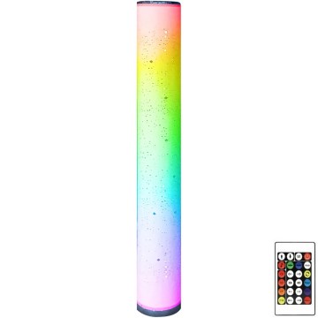 Lámpara de pie LED RGBW regulable STELLA LED/12W/230V + mando a distancia