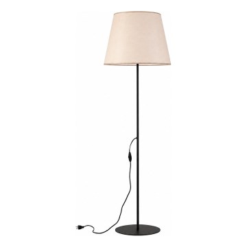 Lámpara de pie MARTINA 1xE27/15W/230V negra/blanca