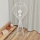 Lámpara de pie MERCURE 1xE27/15W/230V blanca